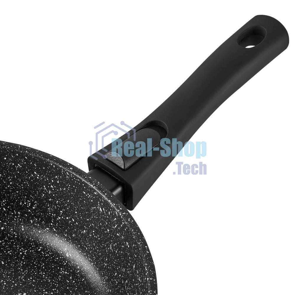 Сковорода Maunfeld HALDIS MF28HLD01RH из литого алюминия со съемной ручкой, 28 см