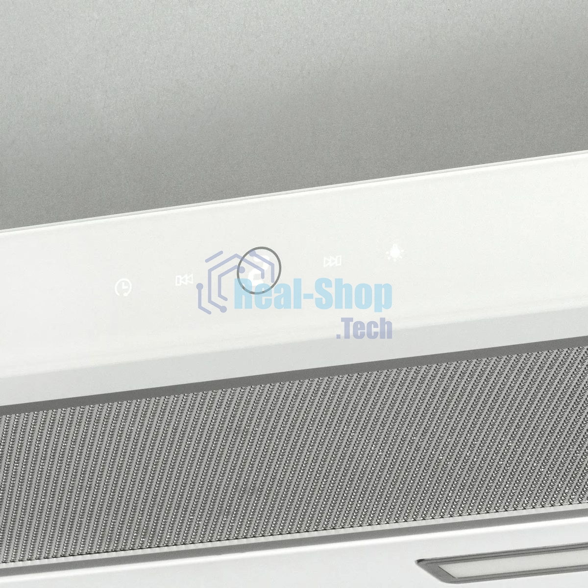 Встраиваемая вытяжка Weissgauff TEL 600 TC WH, управление сенсорное, белый