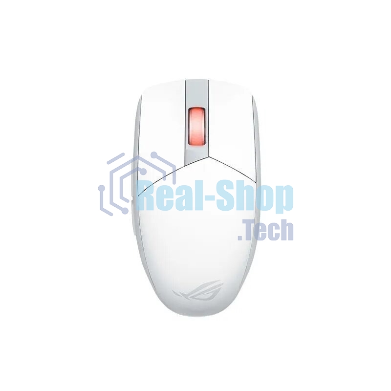 Мышь беспроводная ASUS ROG STRIX IMPACT III WIRELESS, 57g, 2.4GHz RF, Bluetooth, 36K DPI Sensor, 5 Prograммable Button, White