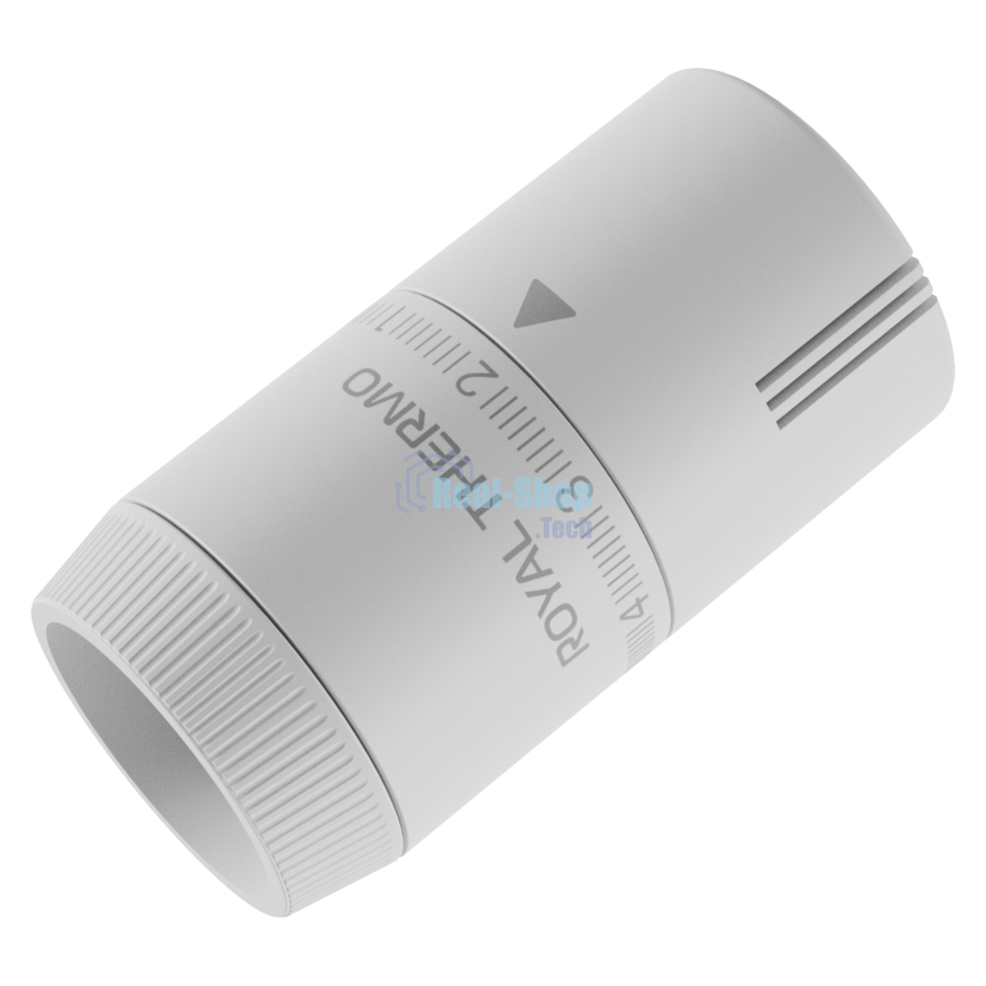 Термоголовка жидкостная Royal Thermo Design М30х1,5 (белый soft touch)