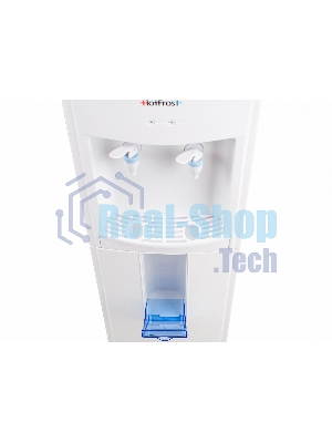 Кулер для воды Hotfrost V118R, верхняя загрузка, без нагрева, без охлаждения, белый