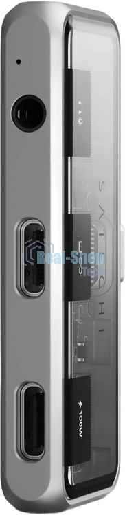 USB-концентратор Satechi ST-HXRAJM, USB Type-C, USB Type-C/Mini jack, USB Type-C
