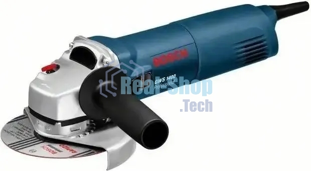 Углошлифовальная машина Bosch GWS 1400 1400Вт 11000об/мин рез.шпин.:M14 d=125мм (0601824806)