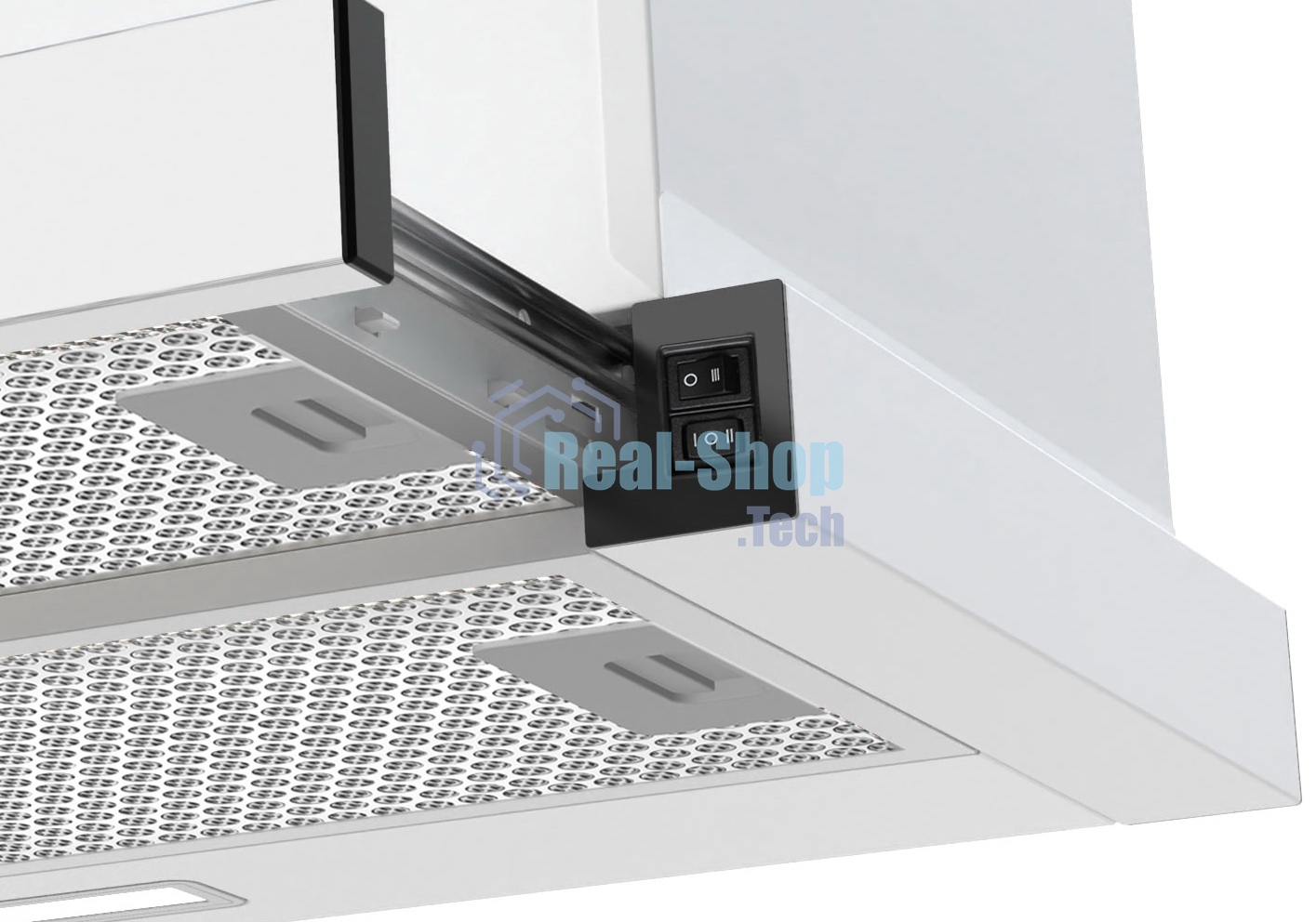 Вытяжка телескопическая Beko BHNT613R4CW белый, 60 см, 320 куб. м/ч, 61 дБ