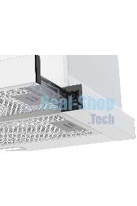 Вытяжка телескопическая Beko BHNT613R4CW белый, 60 см, 320 куб. м/ч, 61 дБ