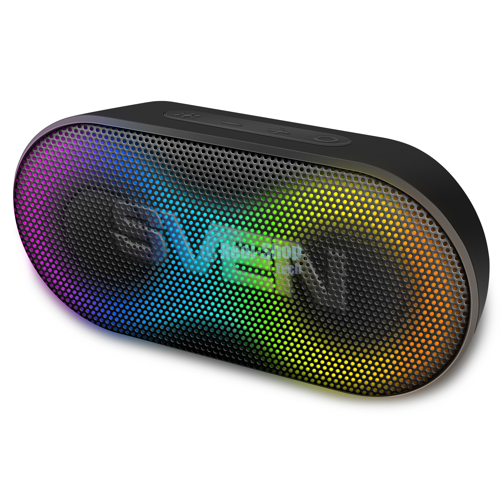 Портативная акустика Sven PS-99, черный (10 Вт, Waterproof (IPx5), TWS, Bluetooth, 1800мА*ч)