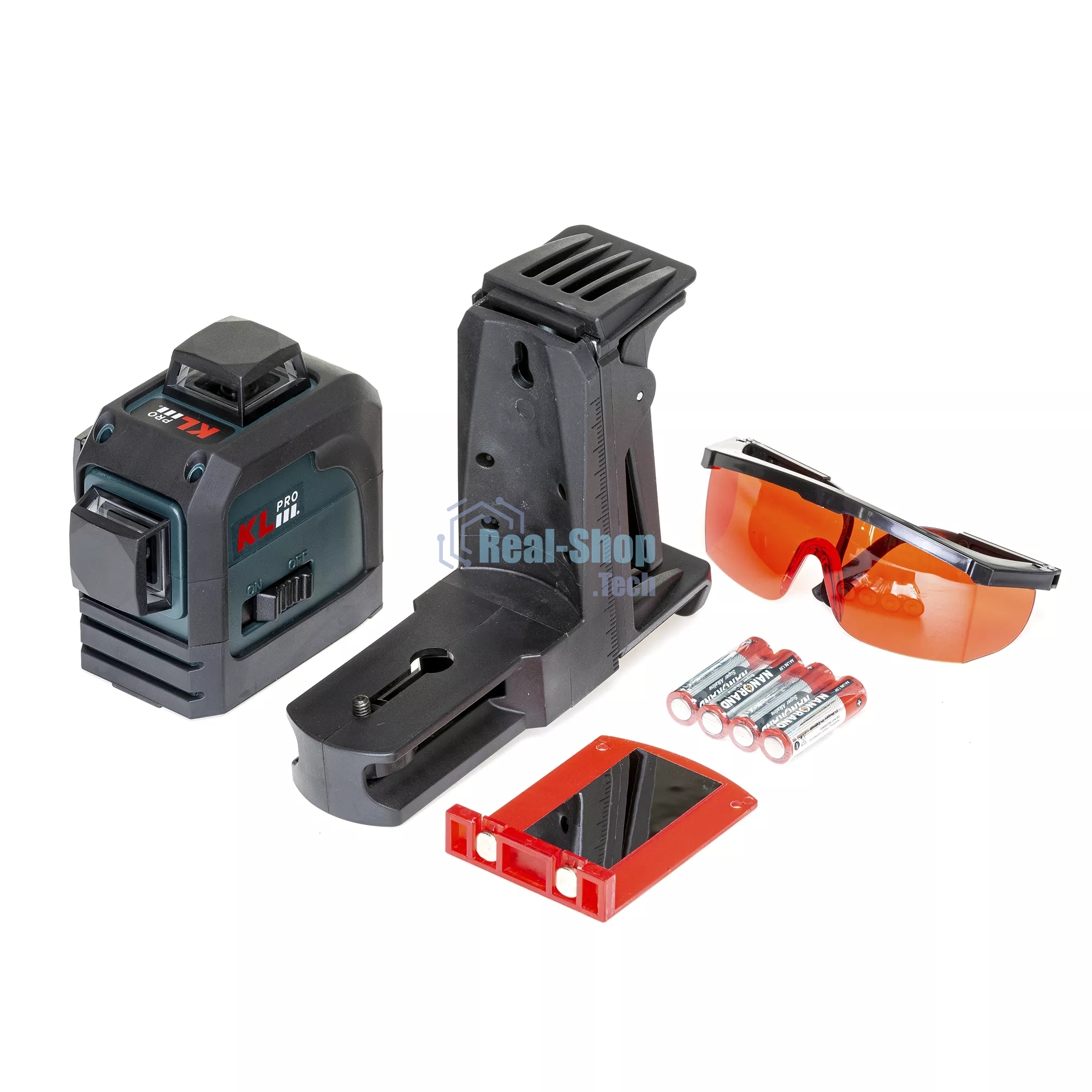 Уровень лазерный Klpro KLLZR93 2кл.лаз. 635нм цв.луч. красный 3луч.