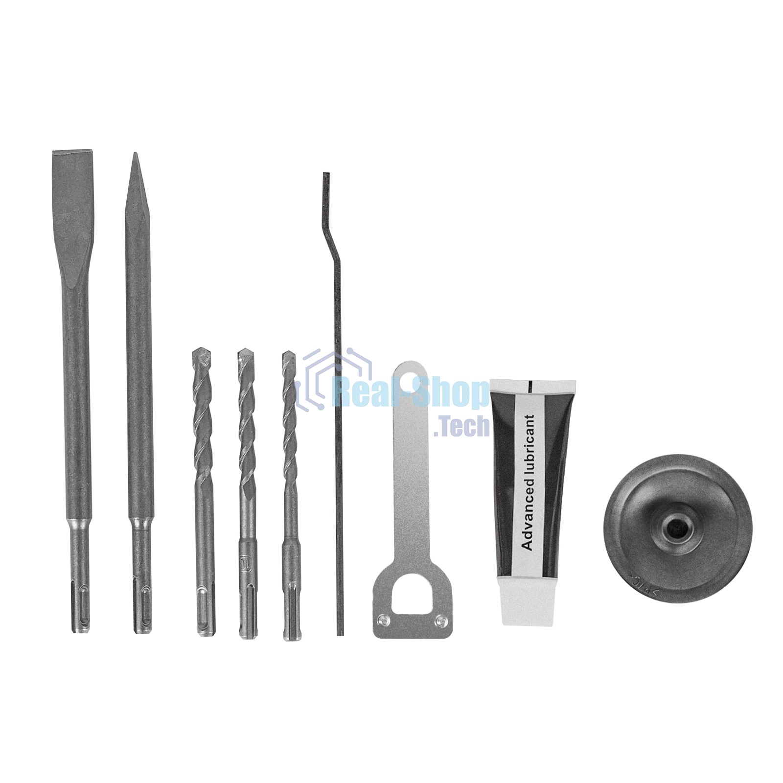 Перфоратор 1450Вт, SDS-plus, диаметр сверления бетона 35мм, вертикальный, СТАВР ПЭВ-1450, 2 режима работы, энергия удара 6.5Дж, число оборотов 1100об/мин, частота ударов 5100уд/мин, длина кабеля 3м (набор оснастки, кейс).