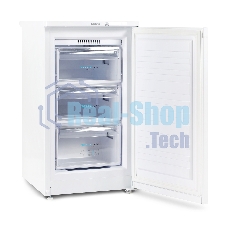 Морозильная камера Бирюса 412 белый, 80л, 3 ящика