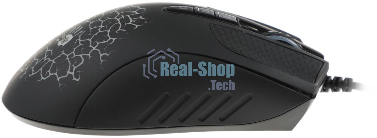 Мышь проводная A4Tech Bloody A90 черный, 6200 dpi, USB, кнопки - 8