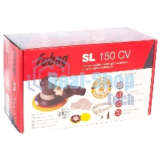 Пневмошлифмашина орбитальная Fubag SL150CV 100180 с пылеотводом с набором 130л/м 10000об мин 6.3 бар 150мм