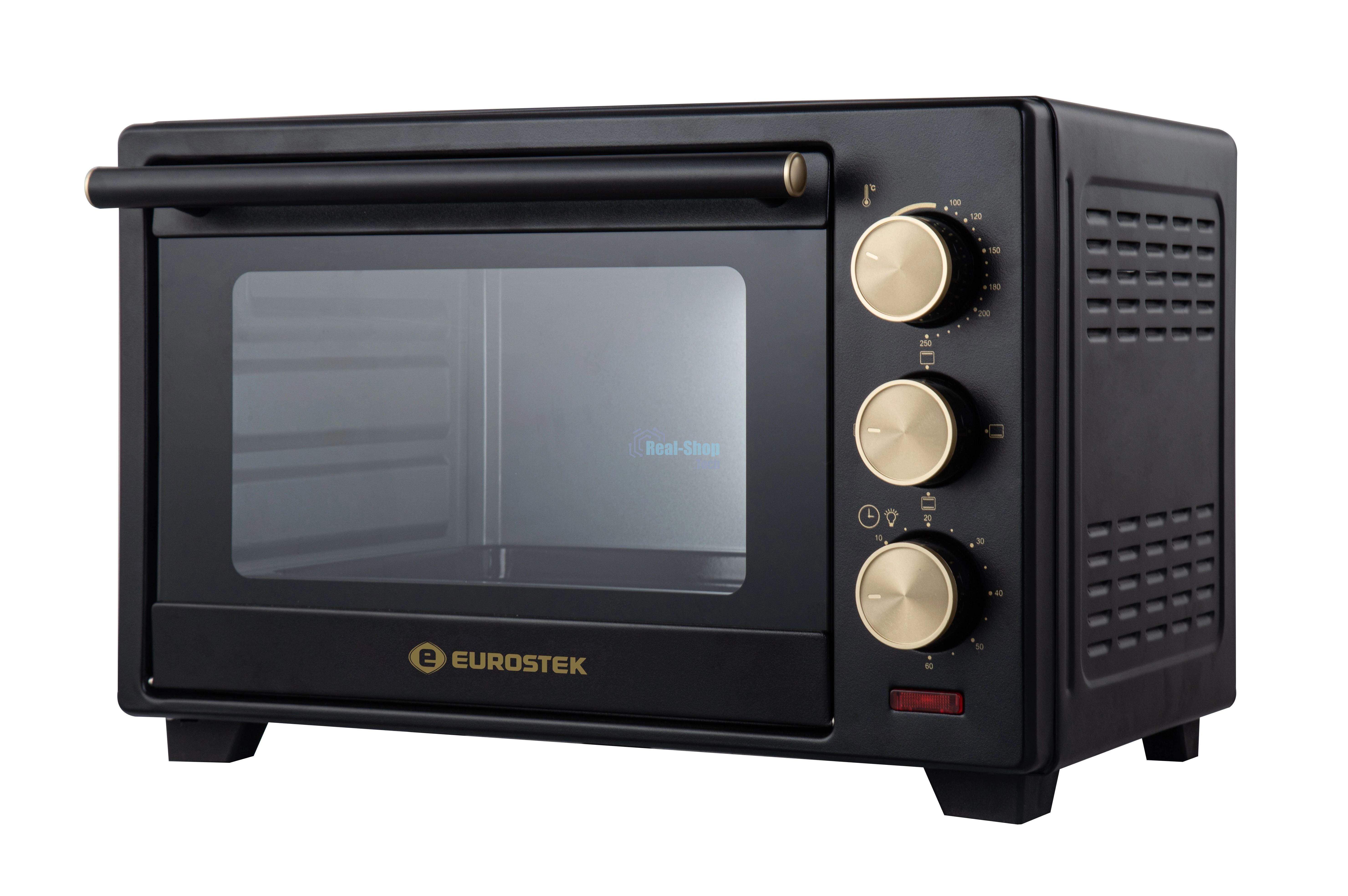 Печь электрическая Eurostek EEO-3203B (33 л, 1600 Вт, Черный)
