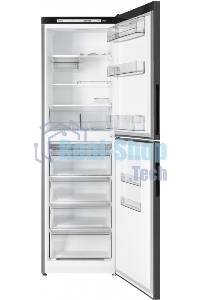 Холодильник Atlant ХМ-4623-151 черный металлик двухкамерный 182/159л морозилка снизу