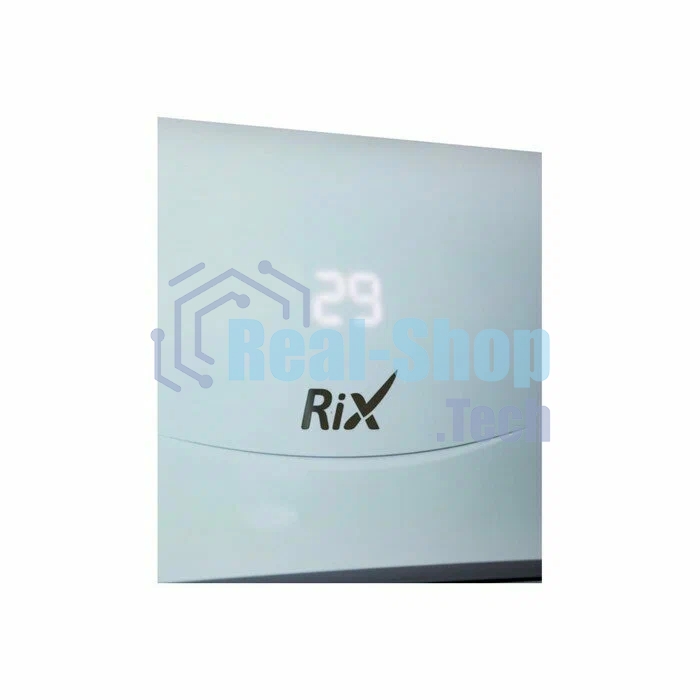 Кондиционер сплит-система настенного типа RIX LITE I/O-W09MB 9000 BTU, 25 м², 24 дБ, охлаждение, обогрев, осушение, белый