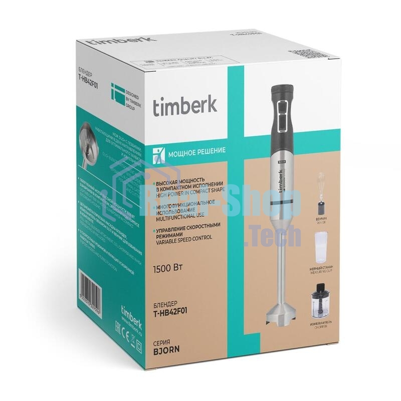 Блендер Timberk T-HB42F01 черный