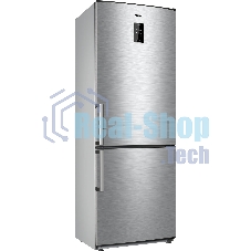 Холодильник Atlant ХМ-4524-040-ND нержавеющая сталь двухкамерный 271/100л морозилка снизу, No Frost