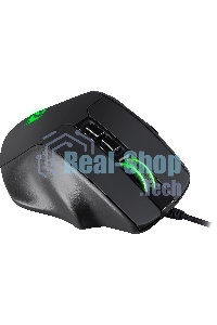 Мышь проводная REDRAGON Aatrox черный, 12400 dpi, USB, кнопки - 15