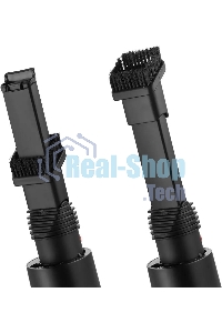 Пылесос вертикальный Kitfort КТ-5389 черный/красный, питание от аккумулятора, 225 Вт, уборка сухая, пылесборник 1 л