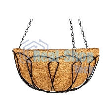 Кашпо подвесное Palisad, с кокосовой корзиной, диаметр 30 см