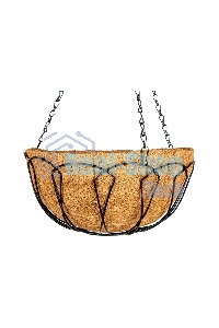 Кашпо подвесное Palisad, с кокосовой корзиной, диаметр 30 см