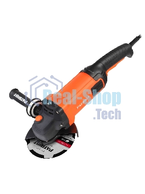 Угловая шлифовальная машина (УШМ) PATRIOT AG 150, тонкий корпус, пылезащищенная.Вт, Диск 150 мм