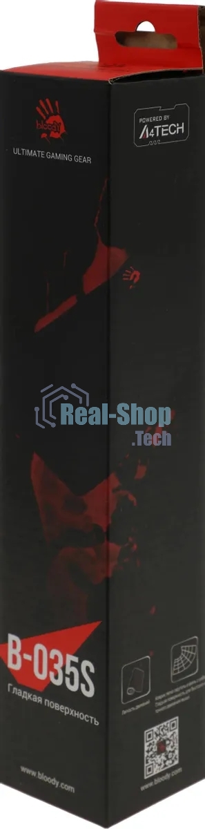 Коврик для мыши A4Tech Bloody B-035S черный 350x280x2мм