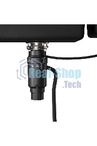 Измельчитель пищевых отходов Kuppersberg WSS 550 B, High-Tech, мощность 550 Вт, 3400-3800 об/мин, защита от перегрева, авто выключение, DC мотор, уровень шума 75 дБ, черный