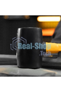 Киянка резиновая Denzel 450 г, черная, фибергласовая рукоятка c TPR покрытием