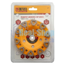 Чашка алмазная зачистная Denzel 125 мм Бриллиант 72973