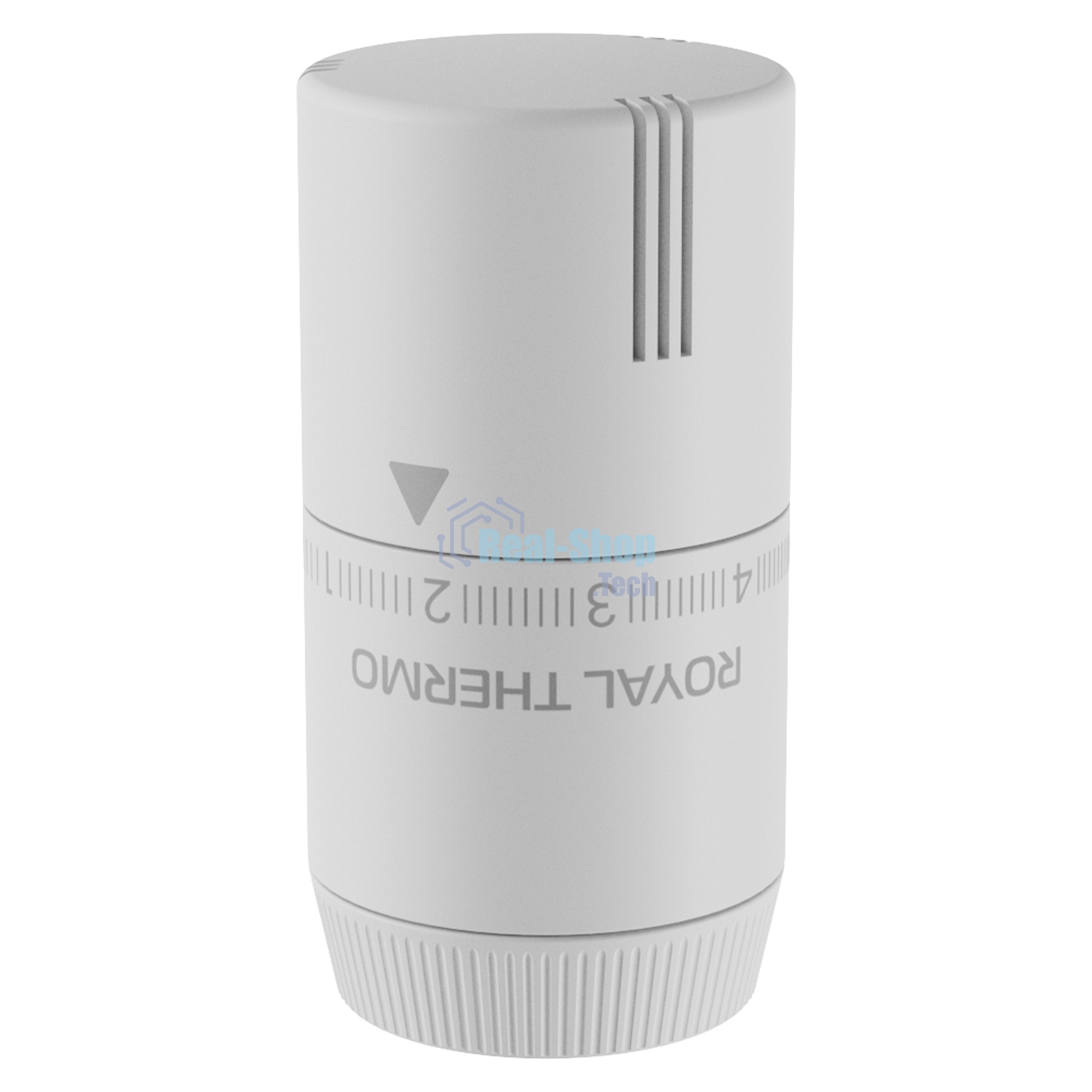 Термоголовка жидкостная Royal Thermo Design М30х1,5 (белый soft touch)