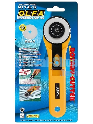 Нож дисковый Olfa OL-RTY-2/G пластик нерж.сталь 1 шт