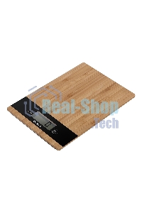 Весы кухонные Blackton Bt KS111 Bamboo, тип управления: сенсорное, дисплей LCD, количество высокочувствительных датчиков: 4, выбор единиц измерения: грамм, унция, фунт:унция, миллилитр (молоко, вода), жидкая унция (молоко, вода), интервал измерения: 1 г, 