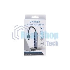 USB-концентратор Gembird UHB-C484, USB, 4хUSB, USB/USB Type-C