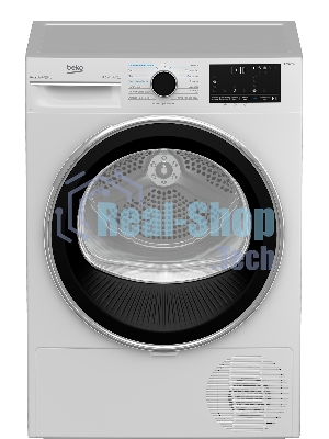 Сушильная машина Beko B5T69233 белый, 9 кг, сушка - тепловой насос, программ - 15, 59.8 x 84.6 x 60.5 см