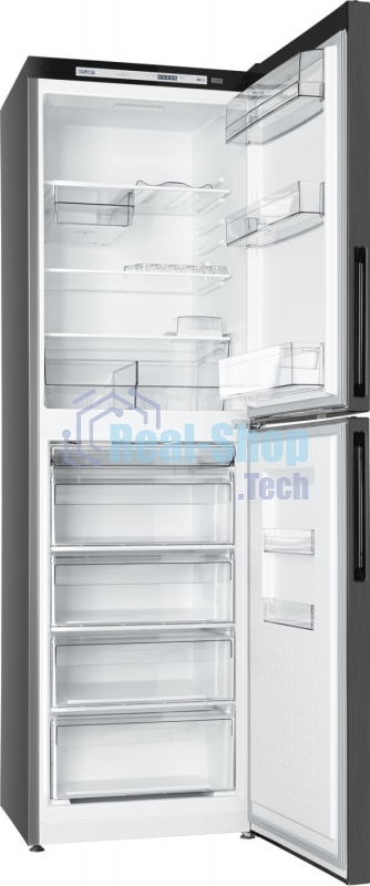 Холодильник Atlant ХМ-4623-151 черный металлик двухкамерный 182/159л морозилка снизу