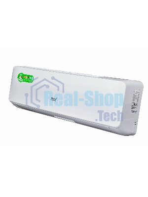 Кондиционер сплит-система настенного типа RIX LITE I/O-W09MB 9000 BTU, 25 м², 24 дБ, охлаждение, обогрев, осушение, белый