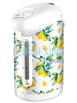 Термопот Maxwell MW-1756, белый/рисунок