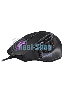 Мышь проводная REDRAGON Aatrox черный, 12400 dpi, USB, кнопки - 15