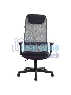 Кресло Бюрократ KB-8/DG/TW-12 TW-04 TW-12 серый, сетка