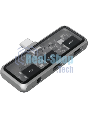 USB-концентратор Satechi ST-HXRAJM, USB Type-C, USB Type-C/Mini jack, USB Type-C