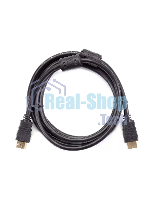 Кабель Telecom HDMI-19M --- HDMI-19M ver 2.0+3D/Ethernet,2 фильтра 2m TCG200F-2M