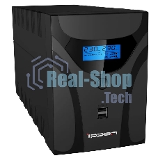 Источник бесперебойного питания Ippon Smart Power Pro II Euro 1600 960Вт 1600ВА черный