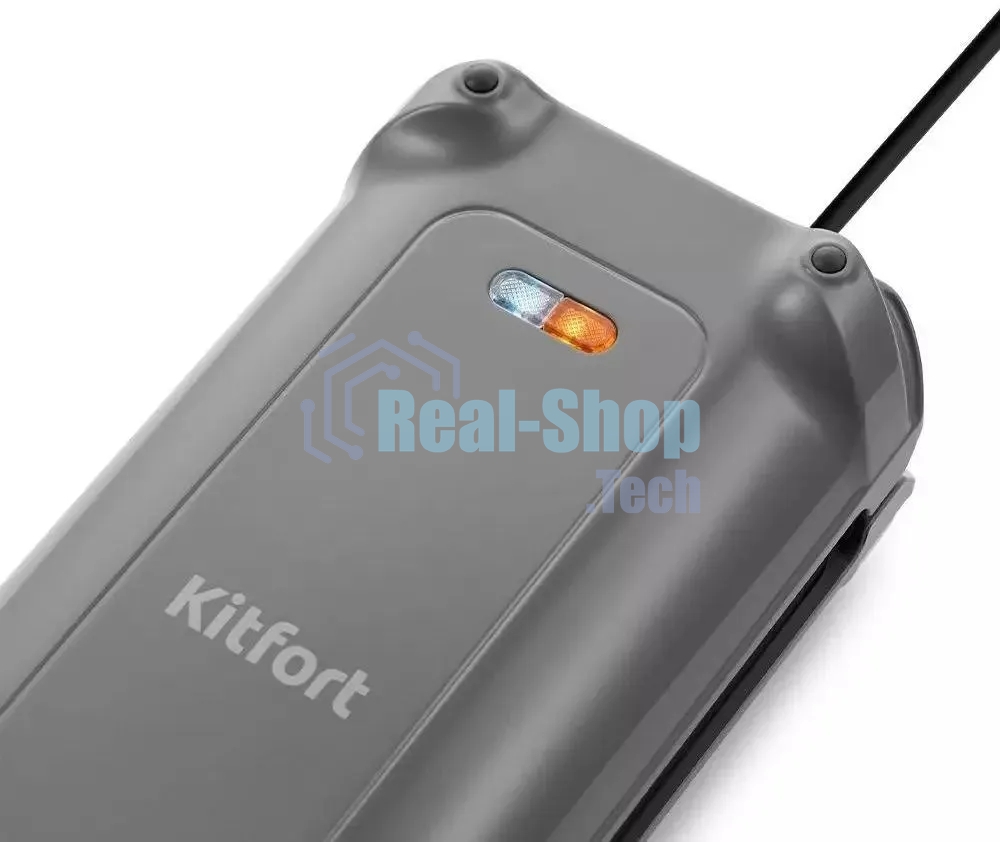 Вафельница Kitfort КТ-1691 700Вт серый/серый