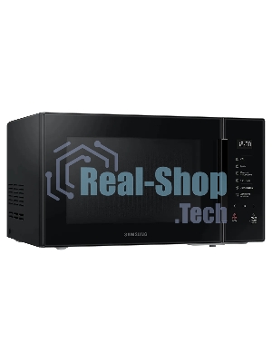 Микроволновая печь Samsung MG30T5018AK/BW черный, 30 л, 900 Вт, переключатели - сенсор