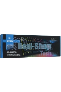 Клавиатура проводная игровая Sven KB-G9300 черная (Outemu Blue switches,104кл., подсветка)