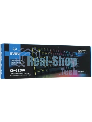 Клавиатура SVEN KB-G9300 проводная, USB Type-A, чёрный