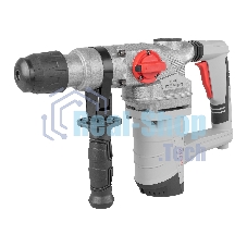 Перфоратор 1450Вт, SDS-plus, диаметр сверления бетона 35мм, вертикальный, СТАВР ПЭВ-1450, 2 режима работы, энергия удара 6.5Дж, число оборотов 1100об/мин, частота ударов 5100уд/мин, длина кабеля 3м (набор оснастки, кейс).