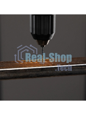 Набор сверл по металлу Denzel 2-3-4-5-6-8 мм, HSS-Tin, Golden Tip, 6 шт