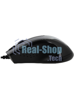 Мышь проводная A4Tech N-500FS черный, 1200 dpi, USB, кнопки - 4
