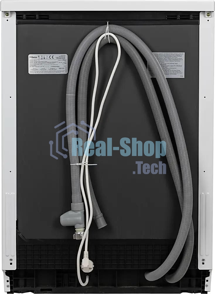 Посудомоечная машина Hansa ZWM616WH, белый, 59.8 см, 12 компл., 49 дБ, класс A++